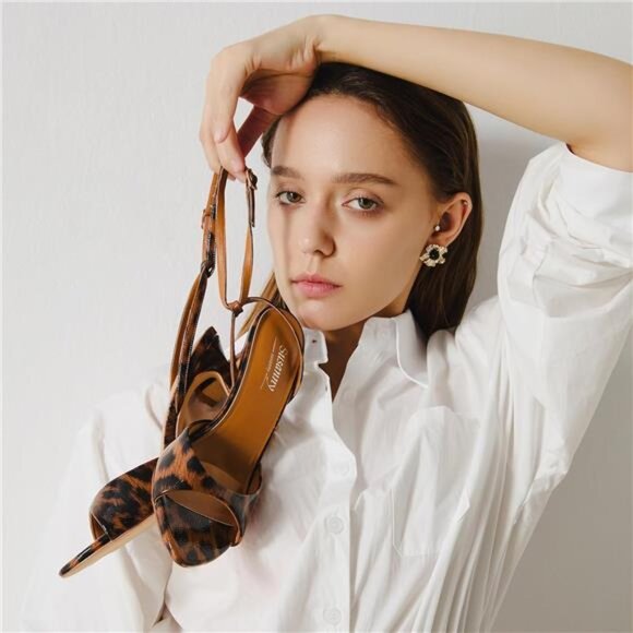 High Heels for Women Leopard - Picture 2 of 2